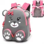 3D Cute Bear School Backpack for Girls and Boys