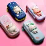 Adorable 3D Pink Pencil Case