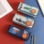 Canvas Basketball Pencil Case