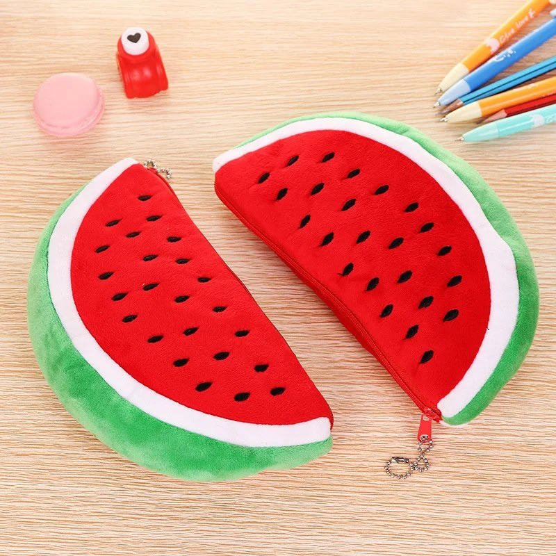 Watermelon Plush Pencil Case