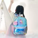Trendy Unicorn Kids Backpack for School