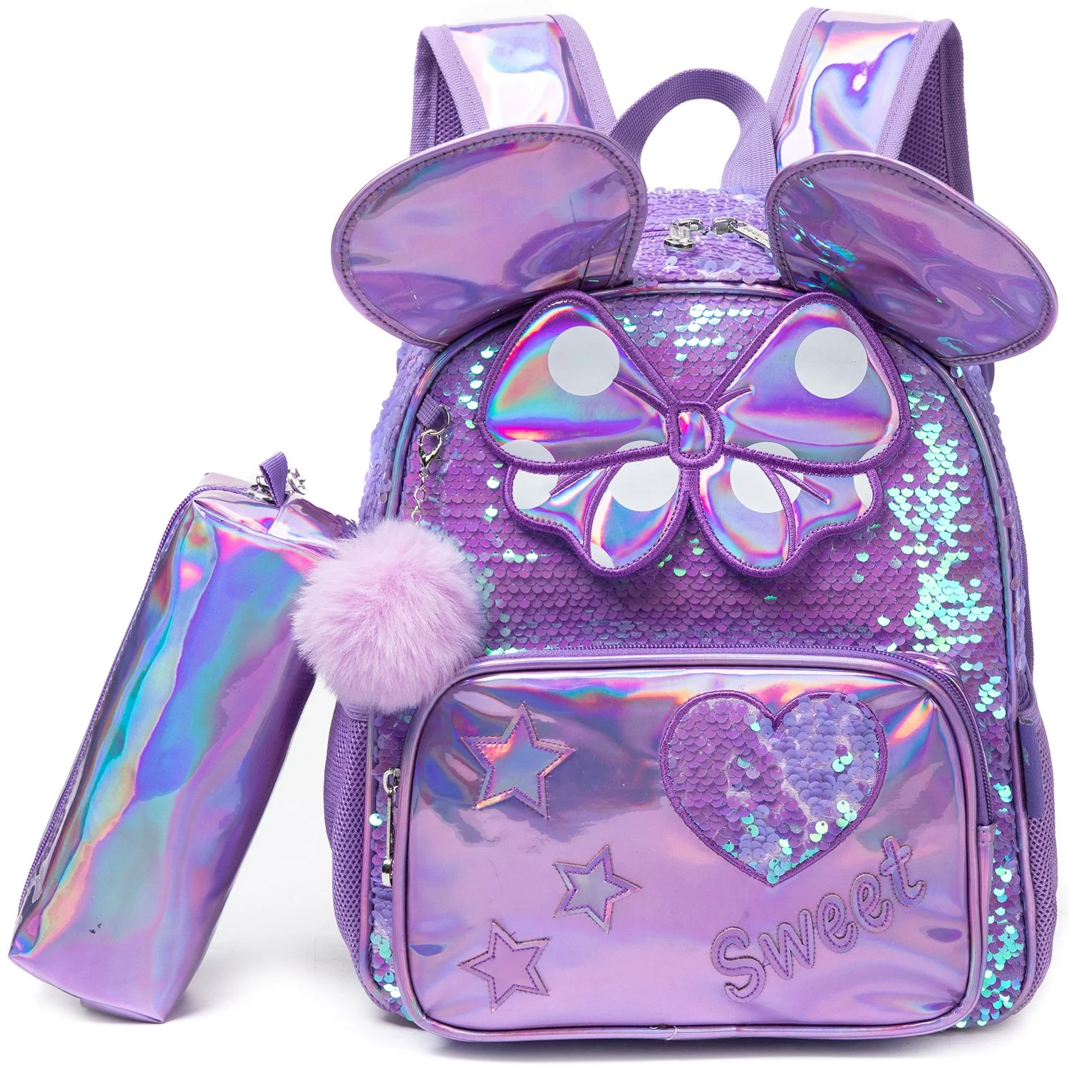 Mini Sequin Backpack for Girls