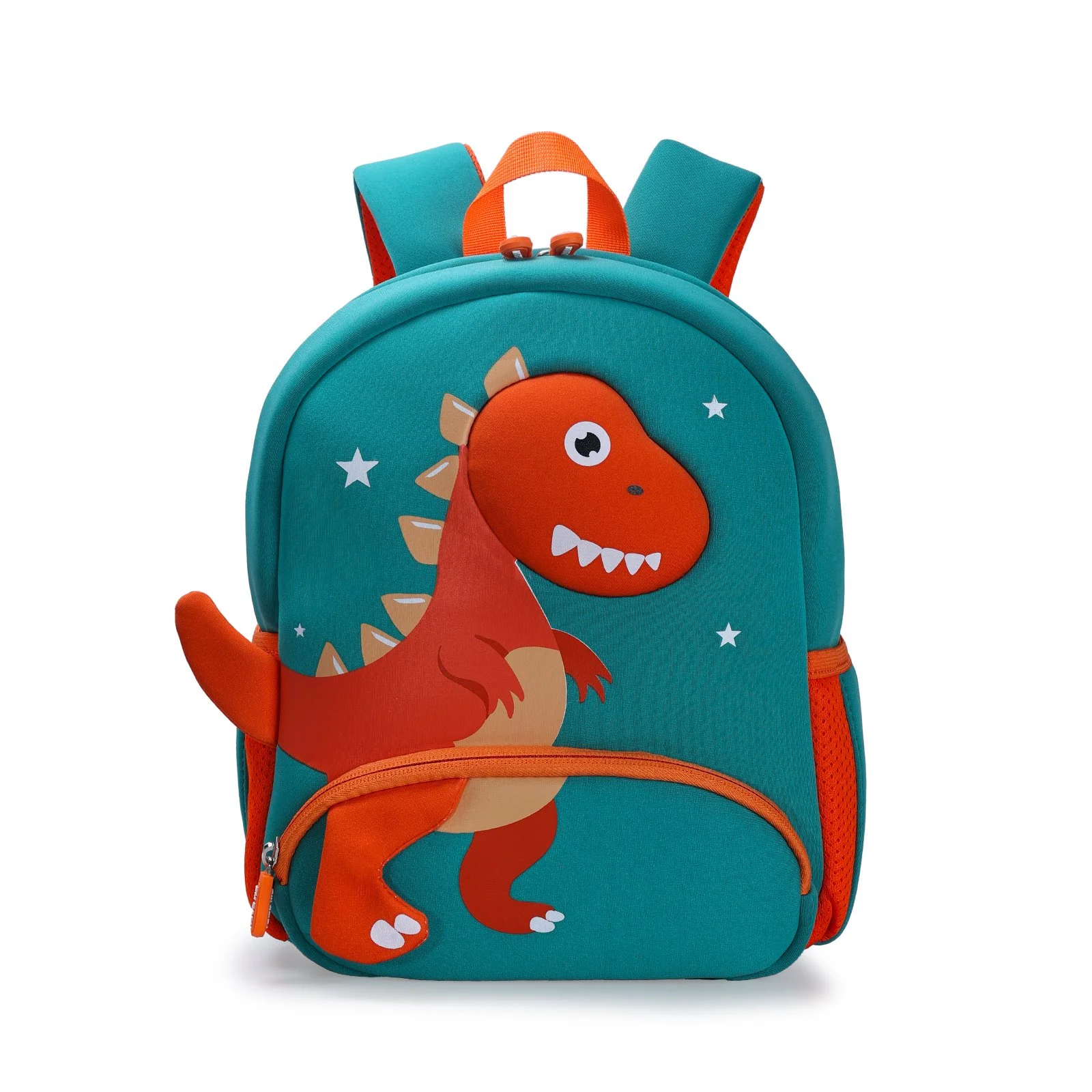 Cute Dinosaur Preschool Backpack - Neoprene Schoolbag for Kids