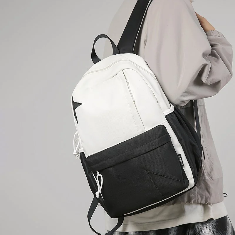 Fashion Waterproof Backpack - Multi-Pocket Travel and Schoolbag