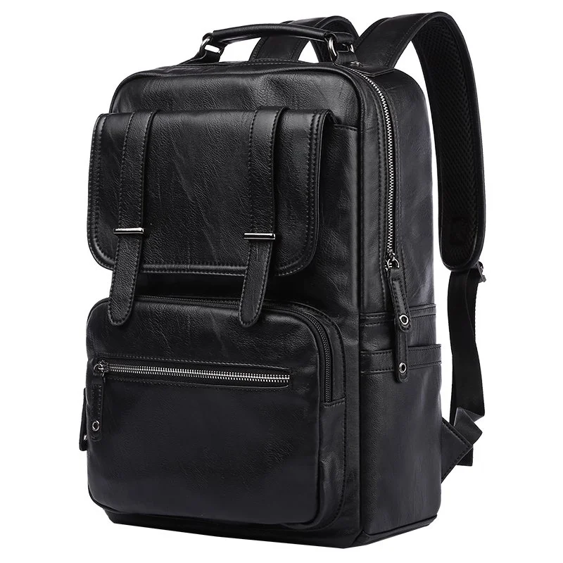 Men's Vintage Leather Laptop Backpack