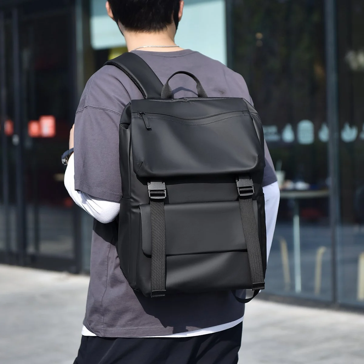 Waterproof Large Capacity Casual Laptop Backpack for Travel & Daily Use