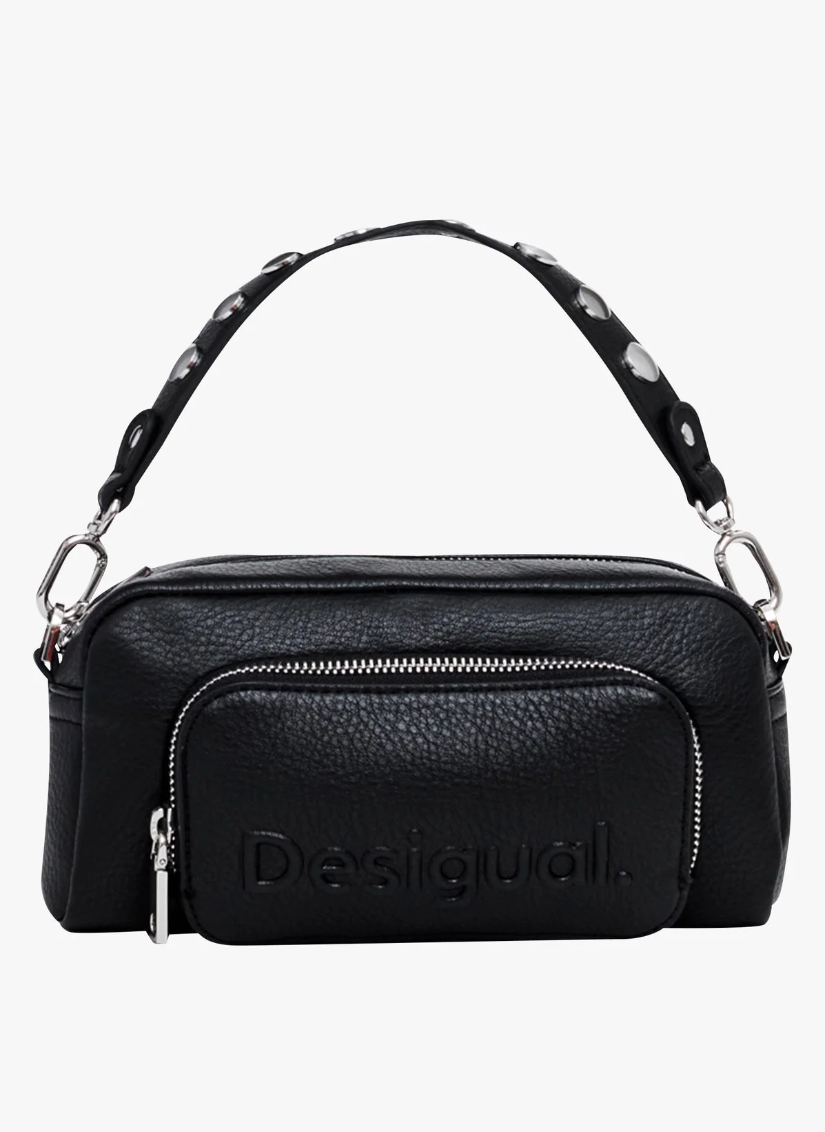 Desigual Women's Black Handbag with Shoulder Strap