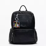 Desigual Women’s Black Rucksack with Zip Pockets