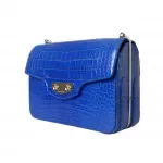 BALENCIAGA Neo Classic Chain Alligator Shoulder Bag