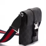 Gucci Shoulder Bag with Adjustable Strap and Iconic GG Logo Design