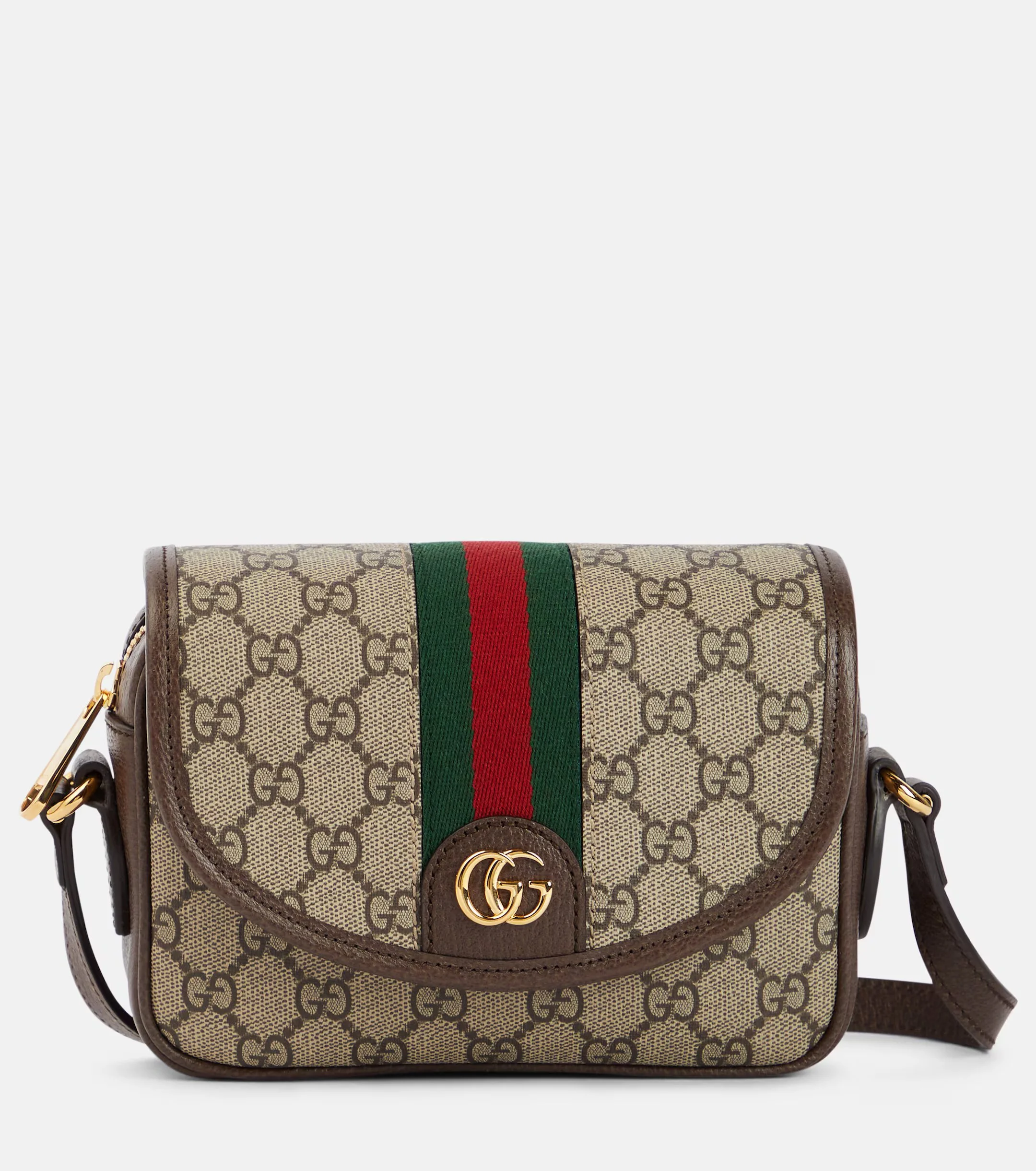 Gucci Canvas Mini Shoulder Bag with GG Logo