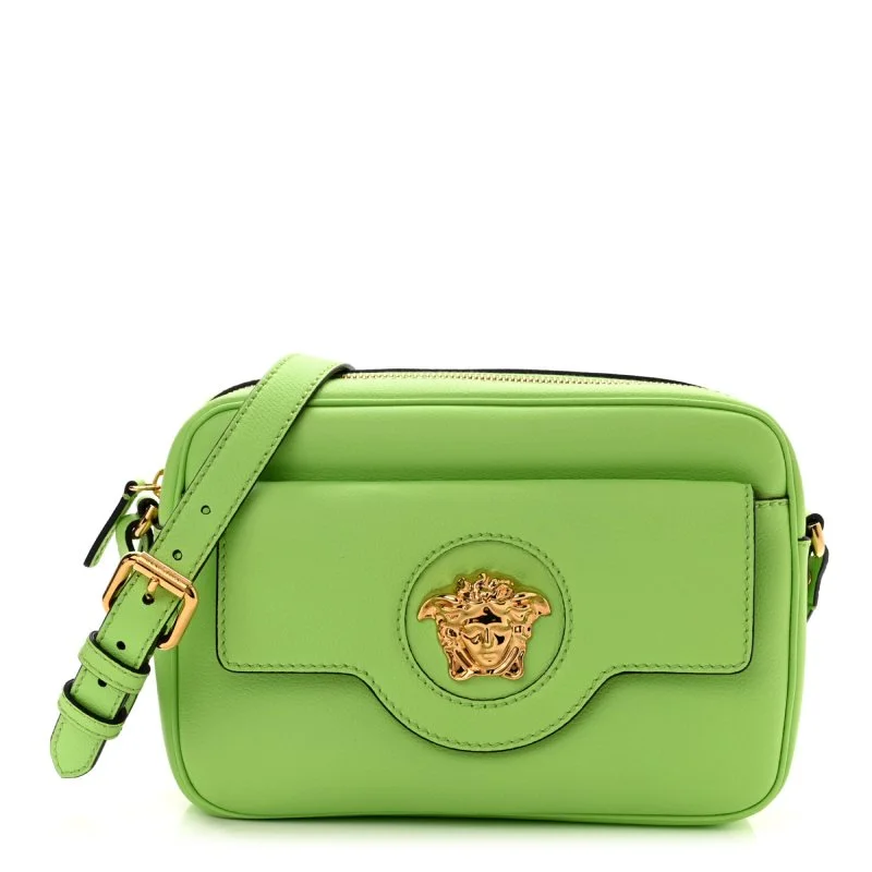 Versace Mint Green Camera Case Bag