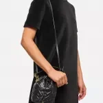 Fendi Calfskin Mon Tresor Bucket Bag with Embossed FF Logo