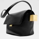 Jacquemus Le Rond Carré Leather Shoulder Bag