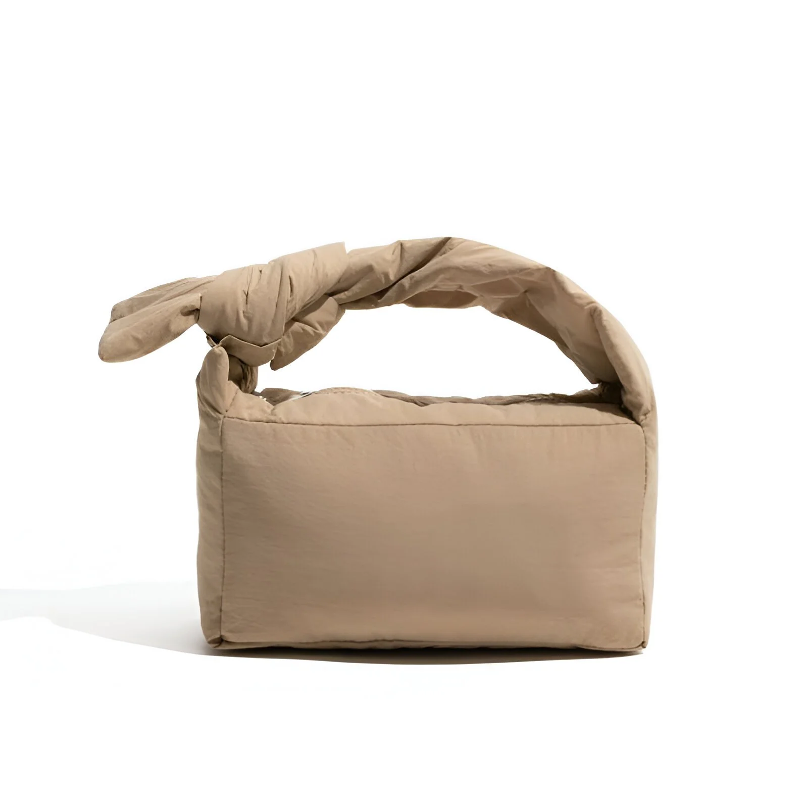 Lightweight Quilted Nylon Square Bag – Stylish and Functional Clutch