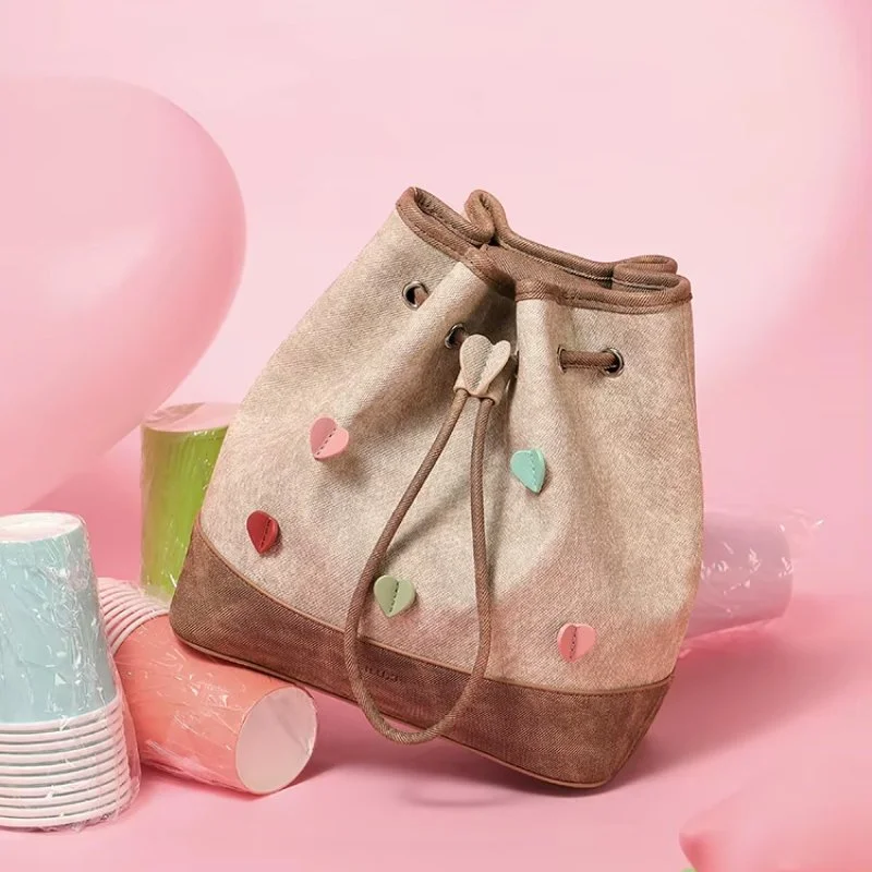 Cute Crossbody, Lightweight & Stylish Drawstring Bag
