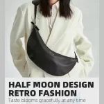 Soft Leather Crossbody Fanny Pack – Chic & Versatile Chest Bag