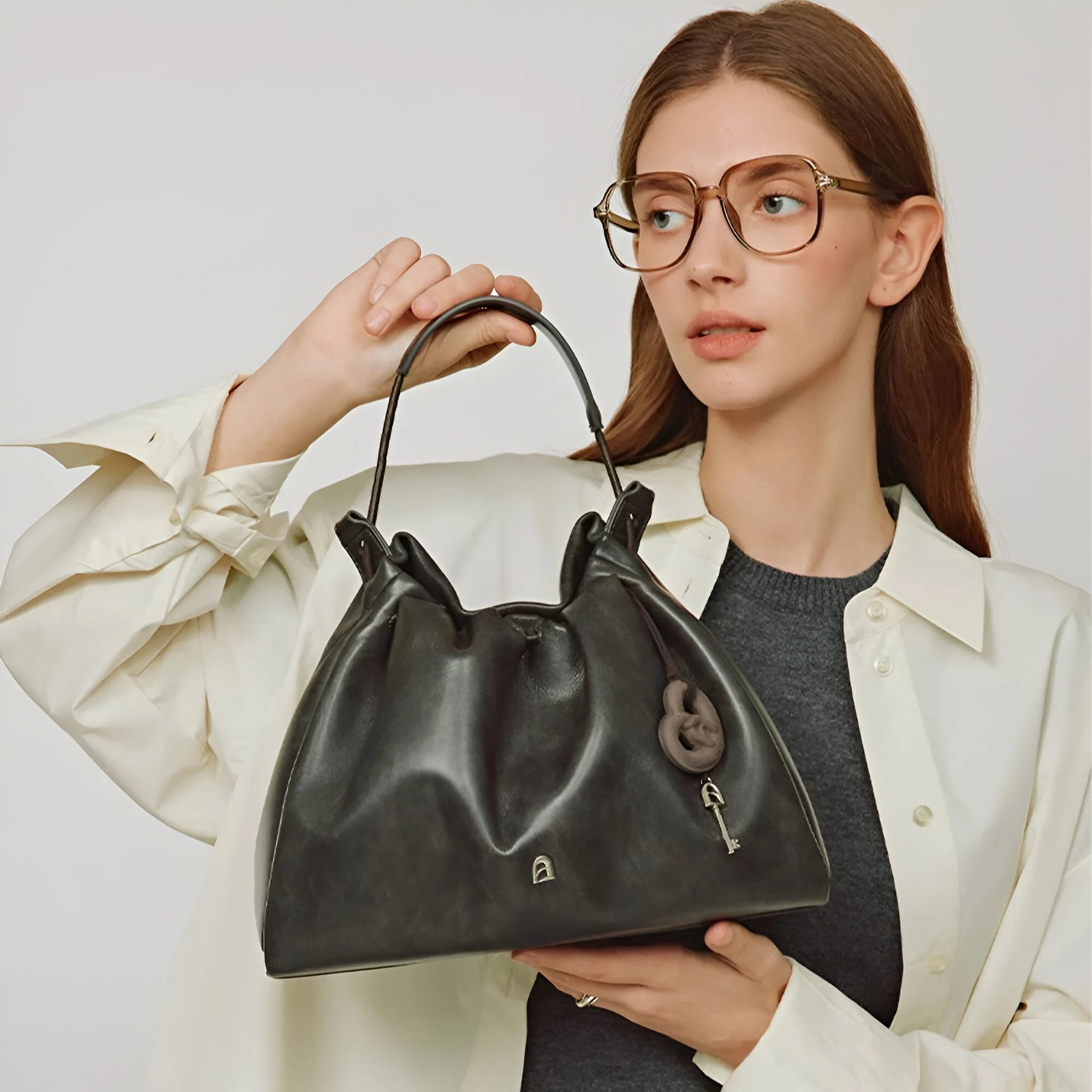 Elegant Leather Shoulder & Crossbody Bag