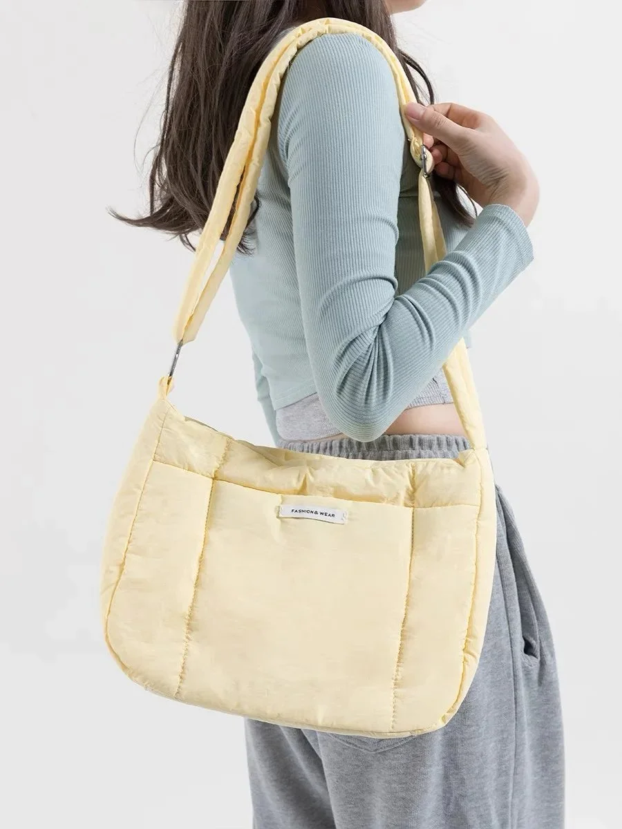 Trendy Puffer Crossbody Bag