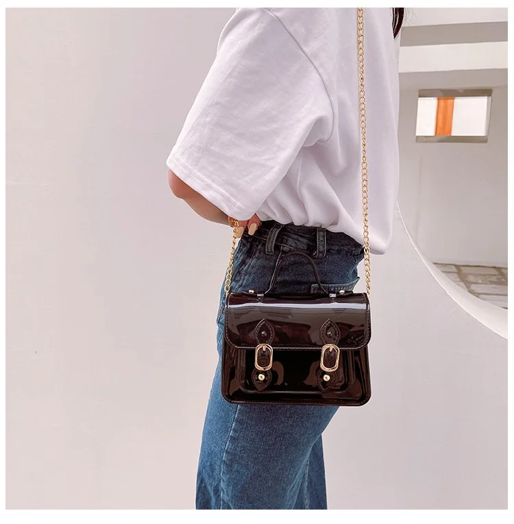 Trendy Jelly Vintage Crossbody Bag - Casual Designer Shoulder Purse