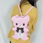 Cute Kawaii Bear-Shaped Handbag - Versatile Crossbody Purse for Women