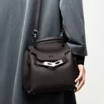 New Vintage High-End Cow Leather Crossbody Bag