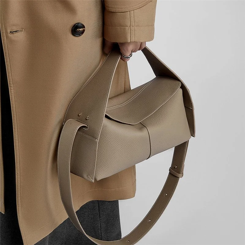 Elegant Genuine Leather Tote Bag for Women