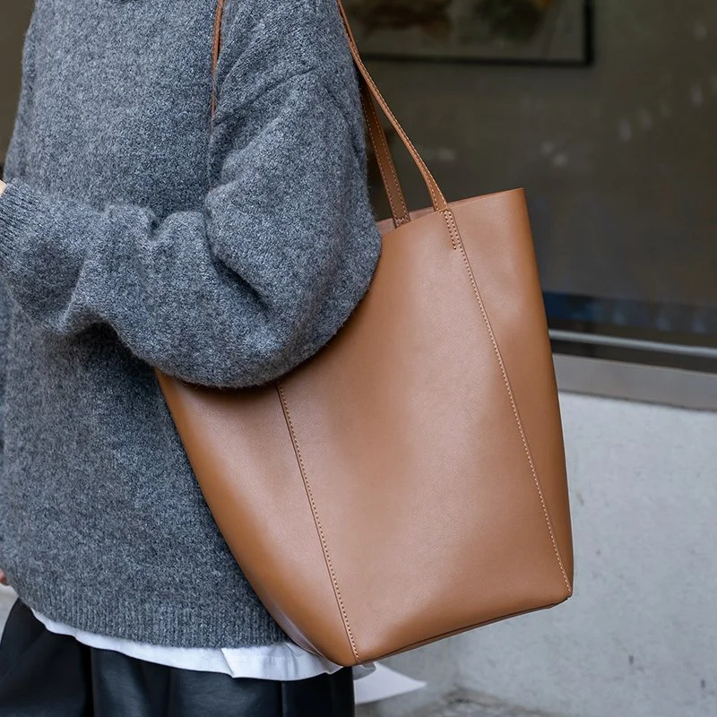 Luxury Genuine Leather Tote Bag