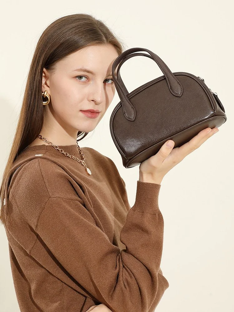 Luxury Genuine Leather Shoulder Bag for Women