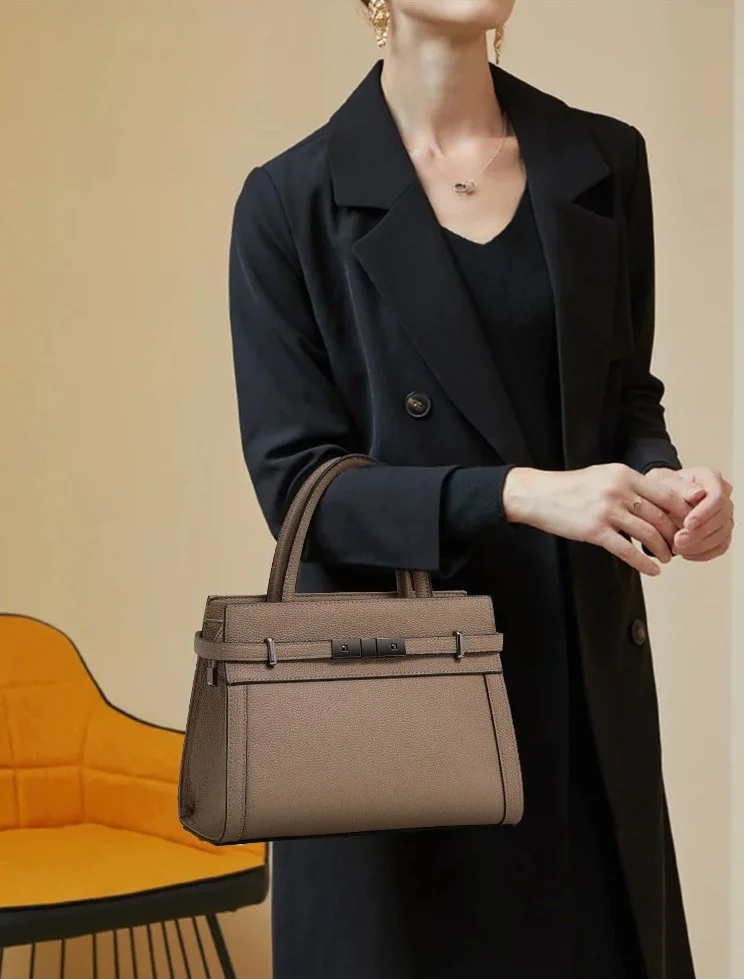 Genuine Leather Women's Casual Tote Bag