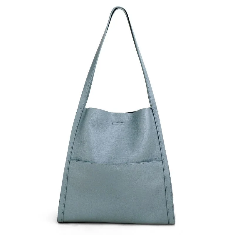 Soft Cowhide Underarm Shoulder Bag