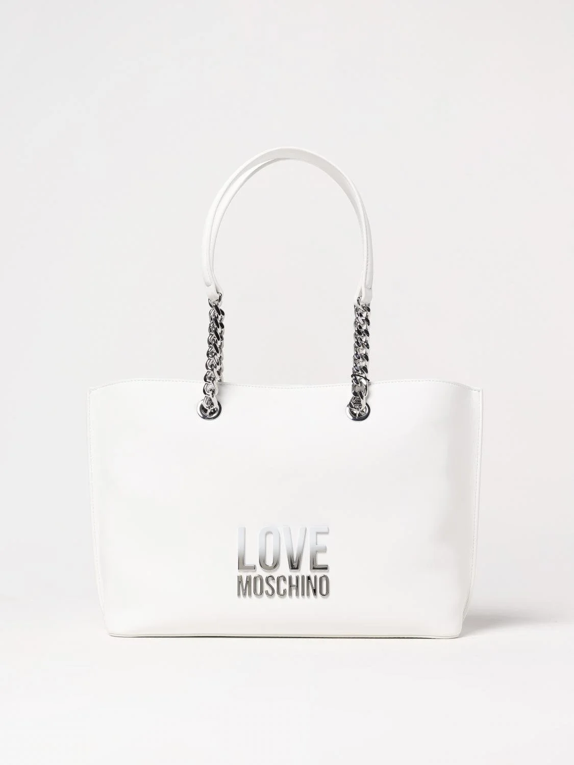 Love Moschino Women's White & Black Handbag - Spring/Summer Collection