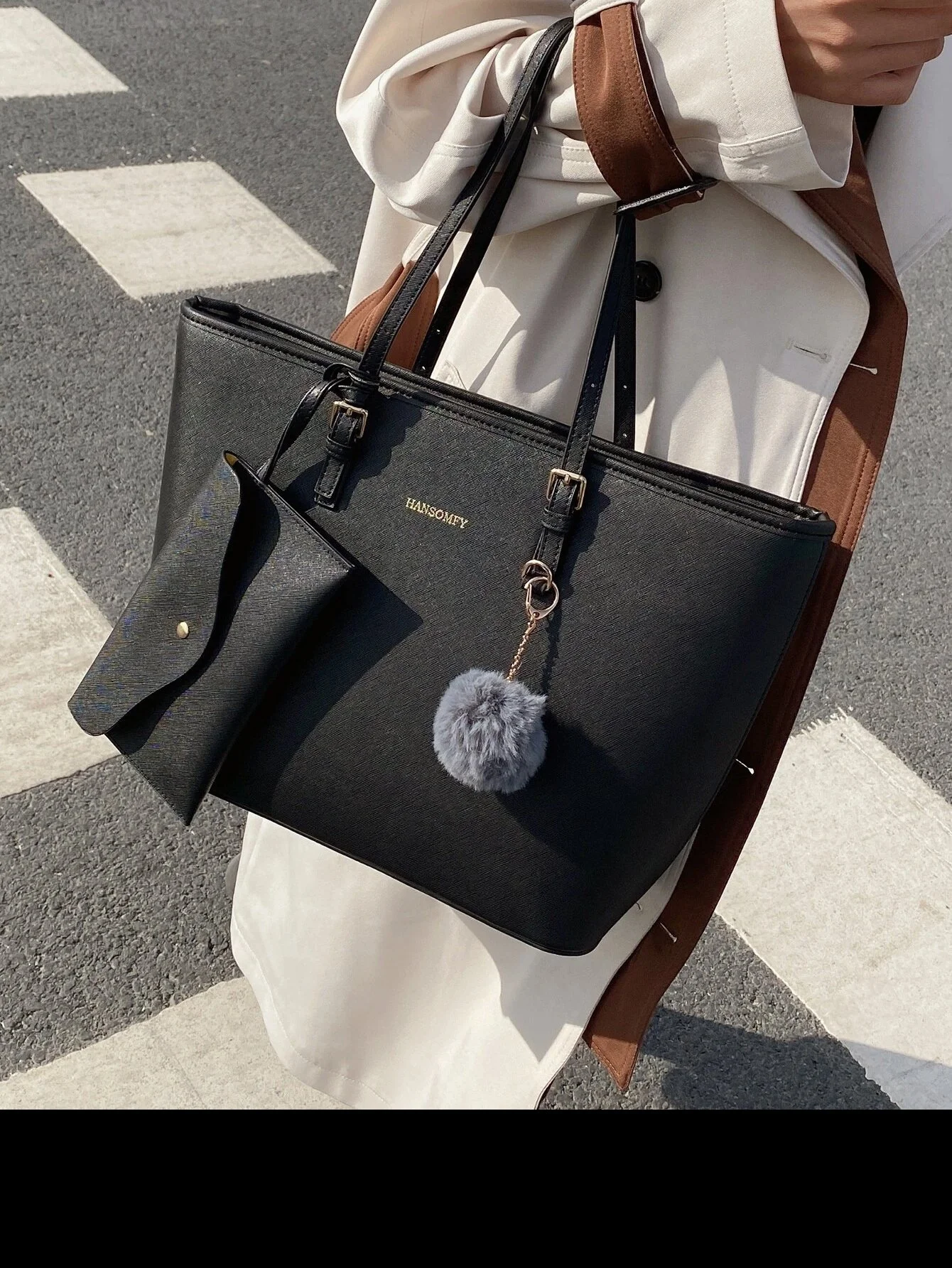 Lightweight Large Capacity Women's Tote Bag – Stylish & Versatile Shoulder Bag
