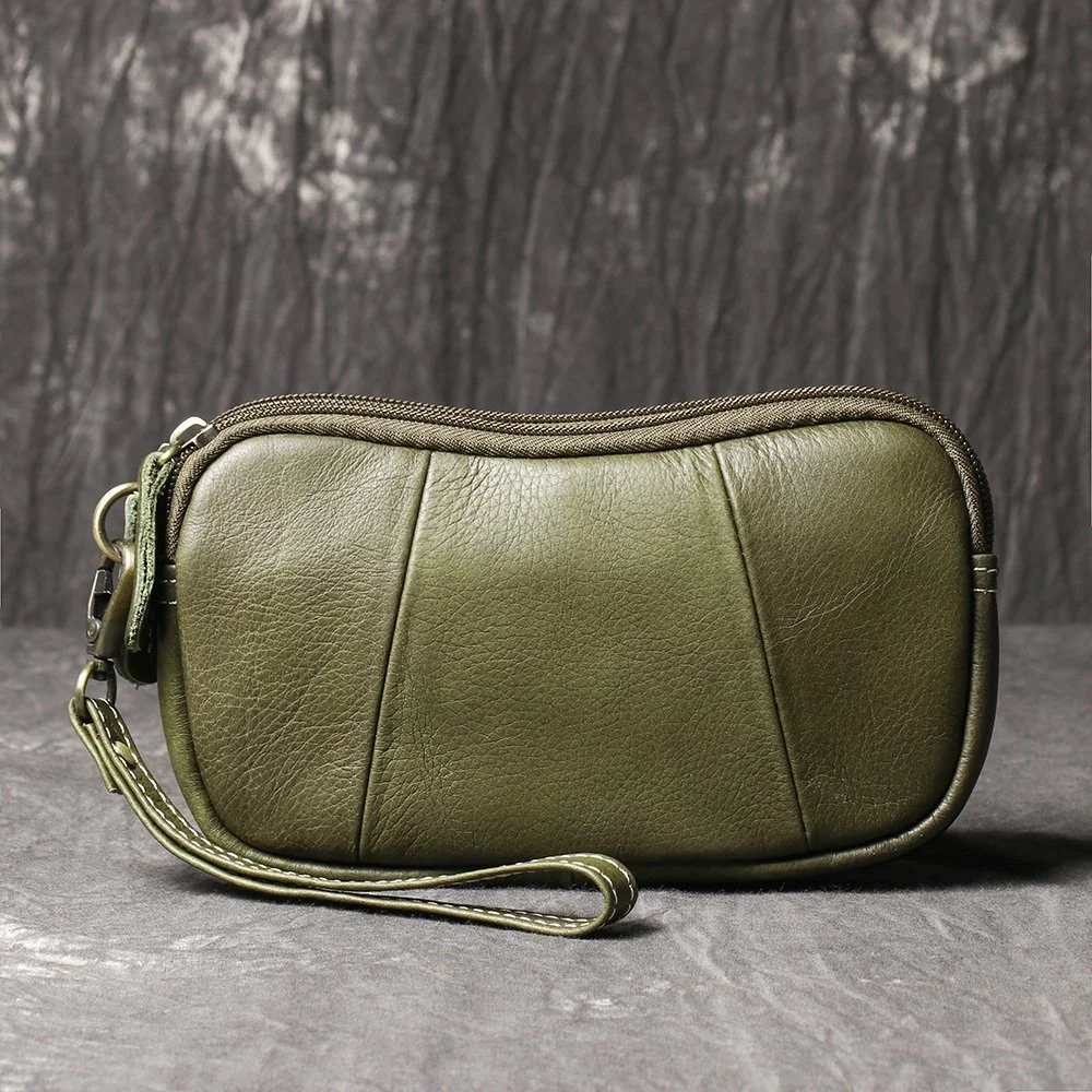 Women's Leather Handbag with Large Capacity & Card Organizer