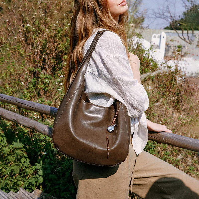Luxury Hobo Shoulder Bag