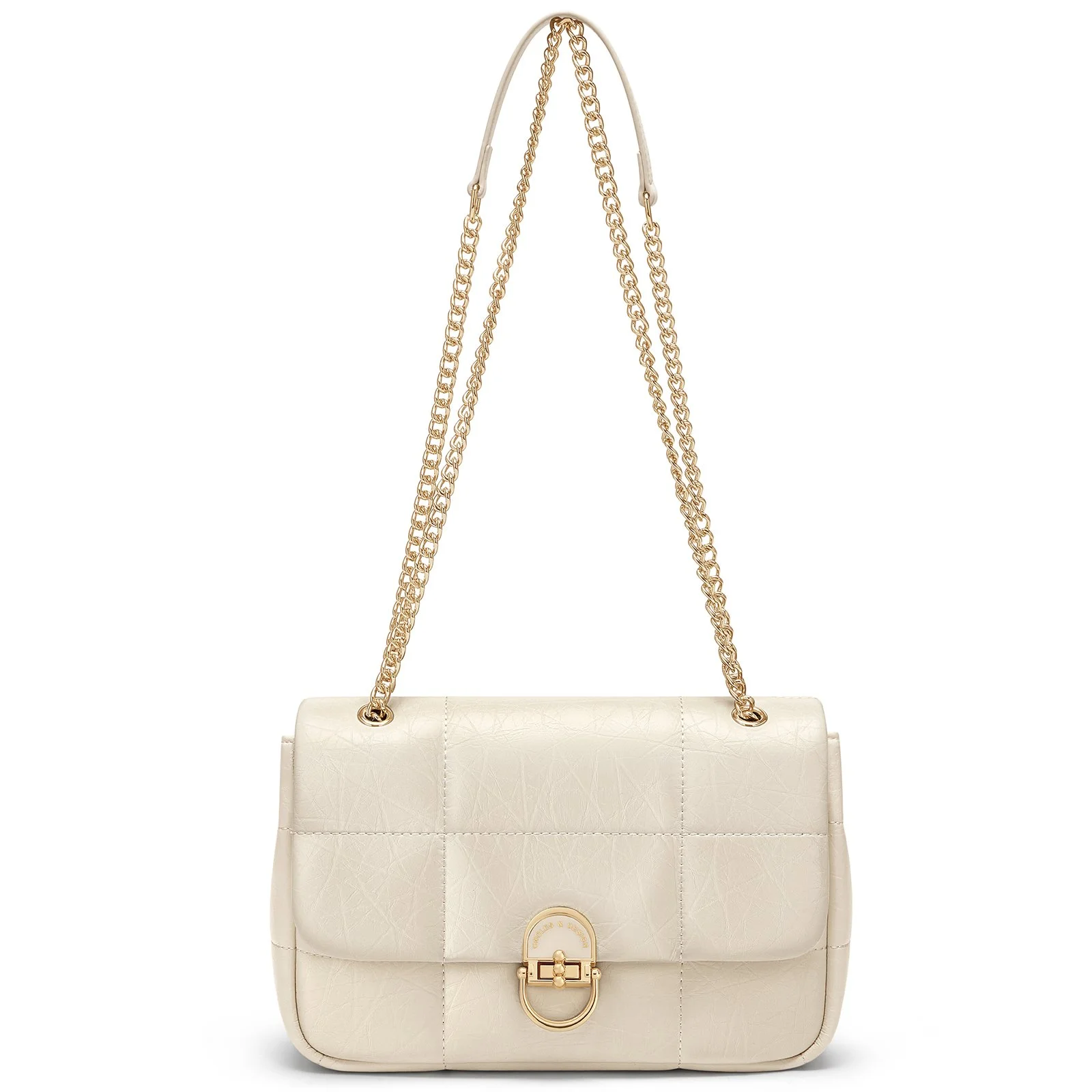 Luxury Cowhide Leather Shoulder Bag