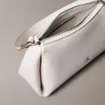 Calvin Klein Women's Beige Zip Bag