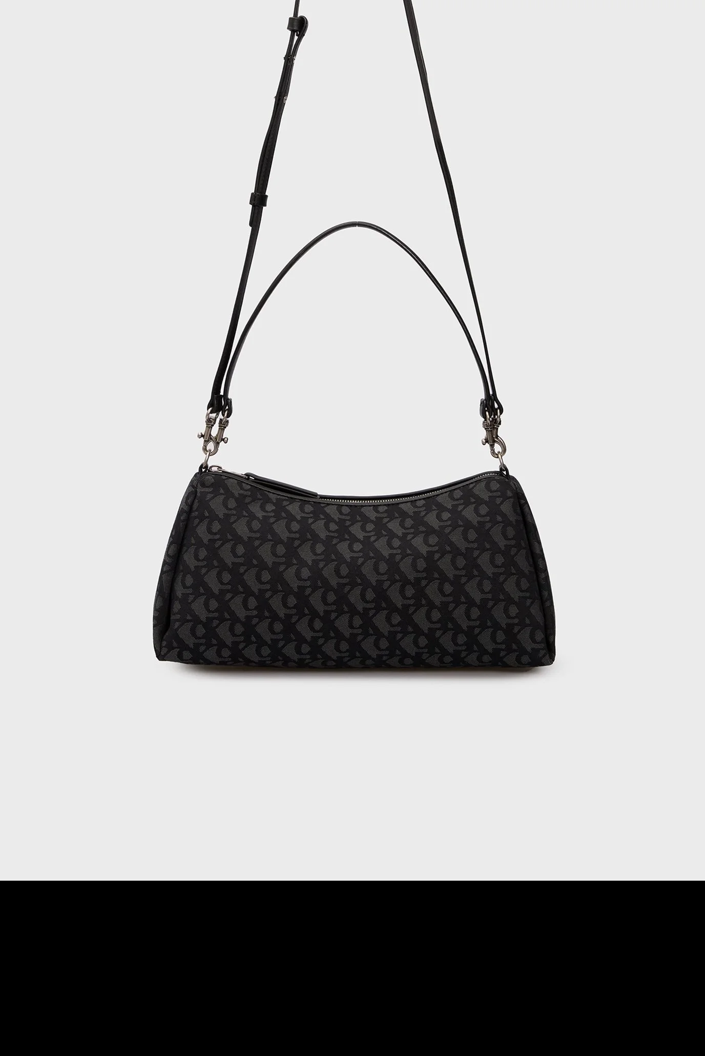 Calvin Klein Black Print Shoulder Bag for Women