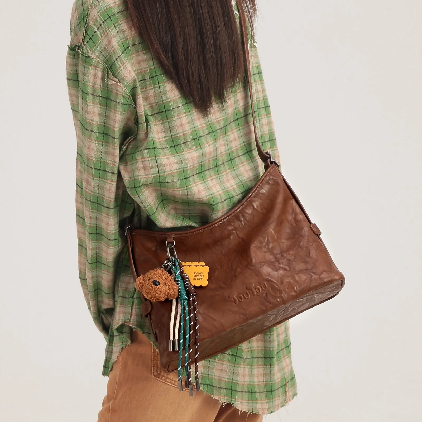 Chic Single Shoulder Tote – Large Capacity Crossbody Bag for Women