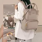 Large Capacity Waterproof Leather Backpack – Travel, Work & Everyday Use