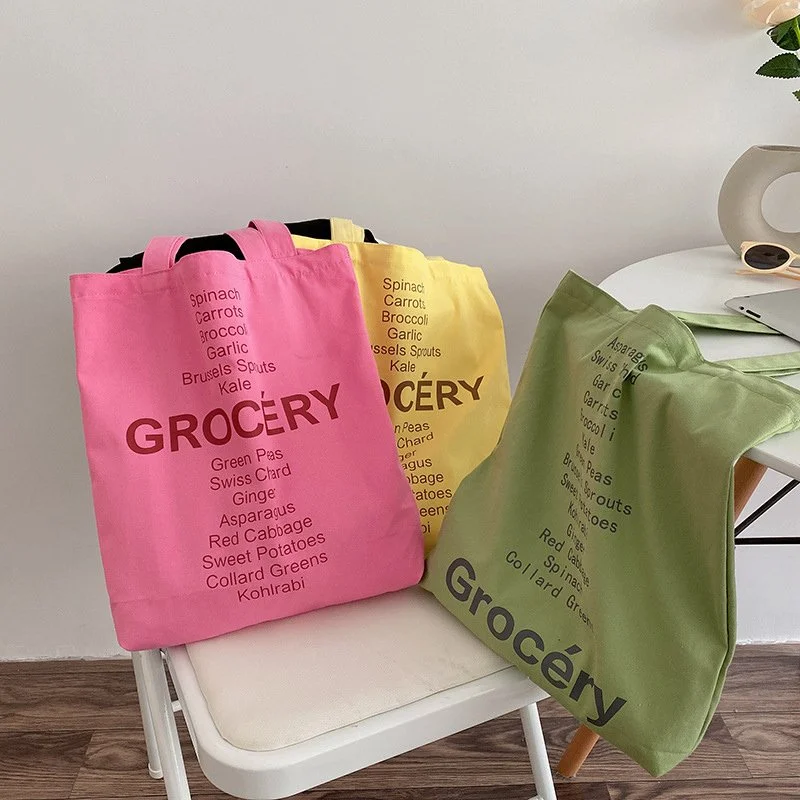 Women’s Eco-Friendly Cotton Canvas Tote Bag