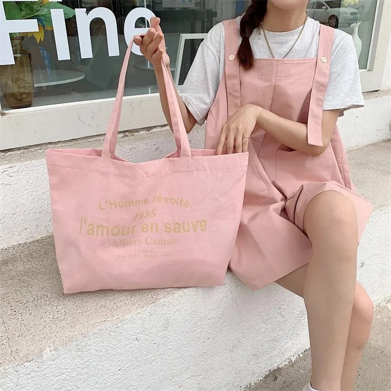 Albert Camus Quote Canvas Tote Bag