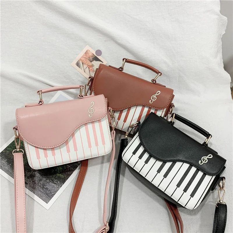 Piano-Themed Bag
