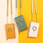 Mini Split Leather Crossbody Bag for Women