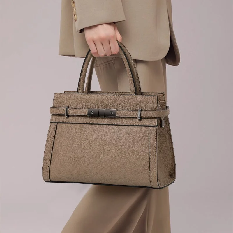 Genuine Leather Women's Casual Tote Bag