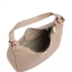 Valentino Bags Beige Synthetic Shoulder Bag with Adjustable Strap