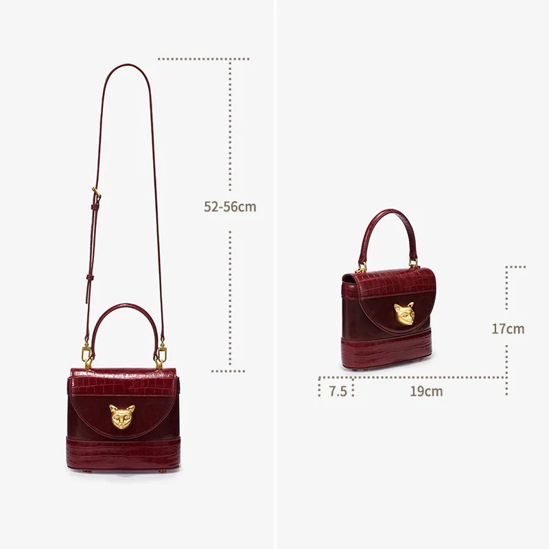 Women's Genuine Leather Bucket Purse – Elegant Casual Handbag