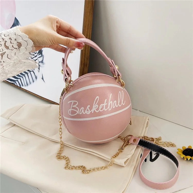 Basketball-Shaped Bag