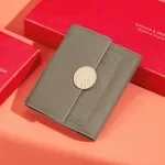 Minimalist Small Wallet for Women – Elegant Clutch, Card & Coin Holder