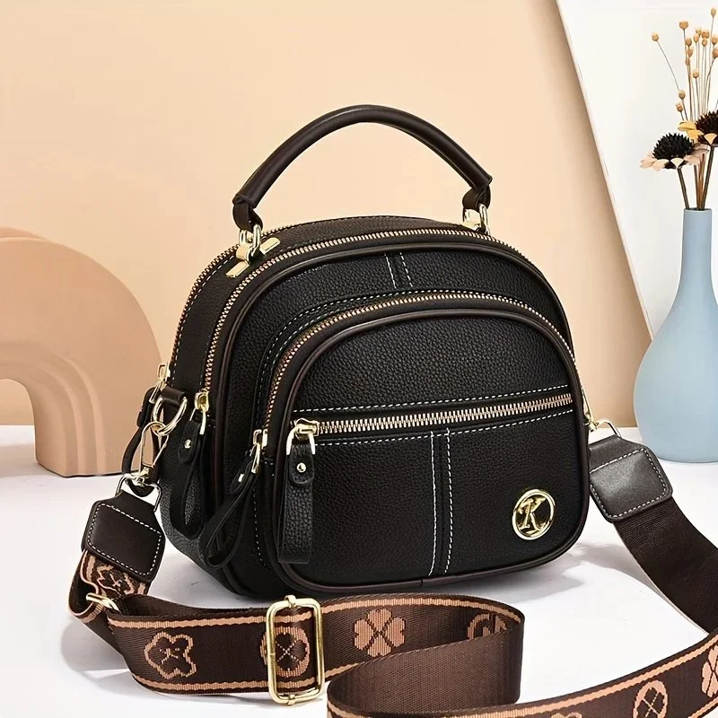 Women's Multi-Pocket Small Crossbody Handbag